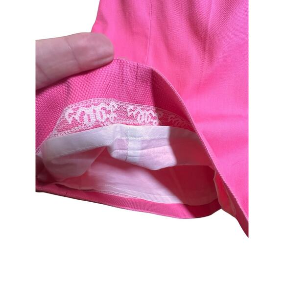 Lilly Pulitzer Bowen Dress Bodice Hotty Pink Crochet Style 78374 Womens Sz. 10 - Picture 14 of 16